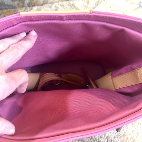 🎉HP🎉New,Joy Mangano Bucket Purse,Transforms into a  Handbag! - Picture 12 of 14